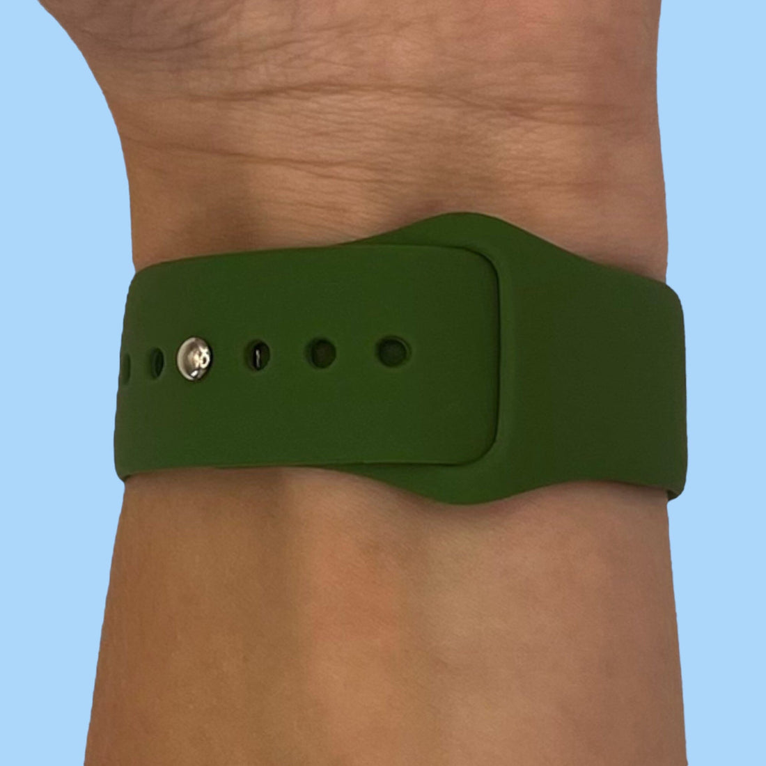 army-green-garmin-venu-2-watch-straps-nz-silicone-button-watch-bands-aus-305007