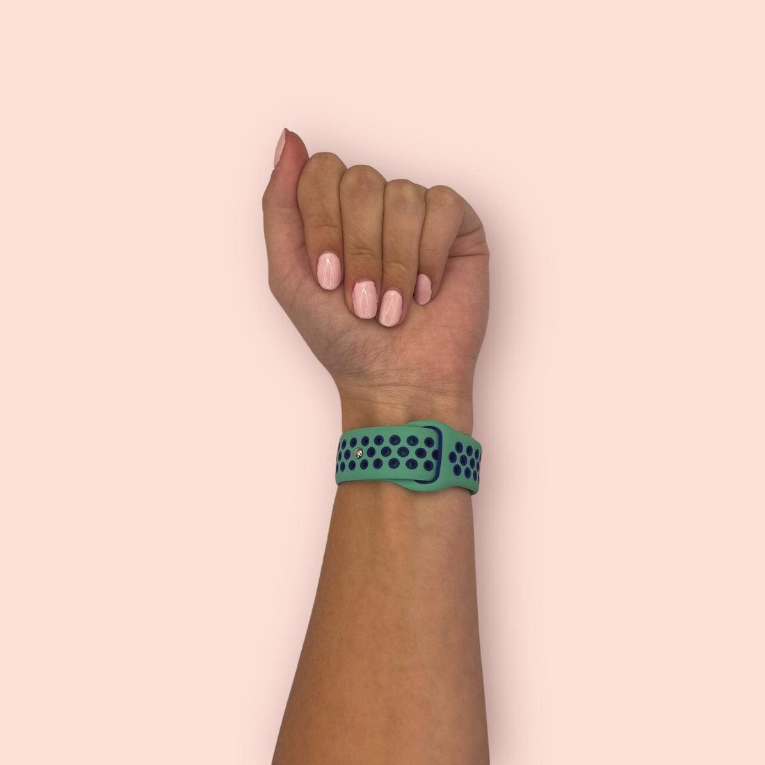 teal-blue-coros-apex-42mm-pace-2-watch-straps-nz-silicone-sports-watch-bands-aus-804113