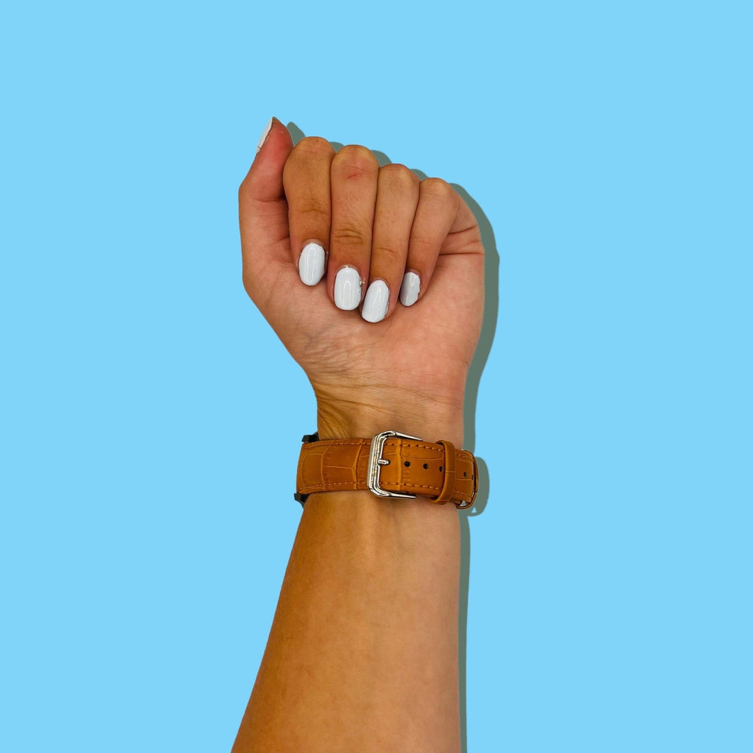 brown-garmin-hero-legacy-(45mm)-watch-straps-nz-snakeskin-leather-watch-bands-aus