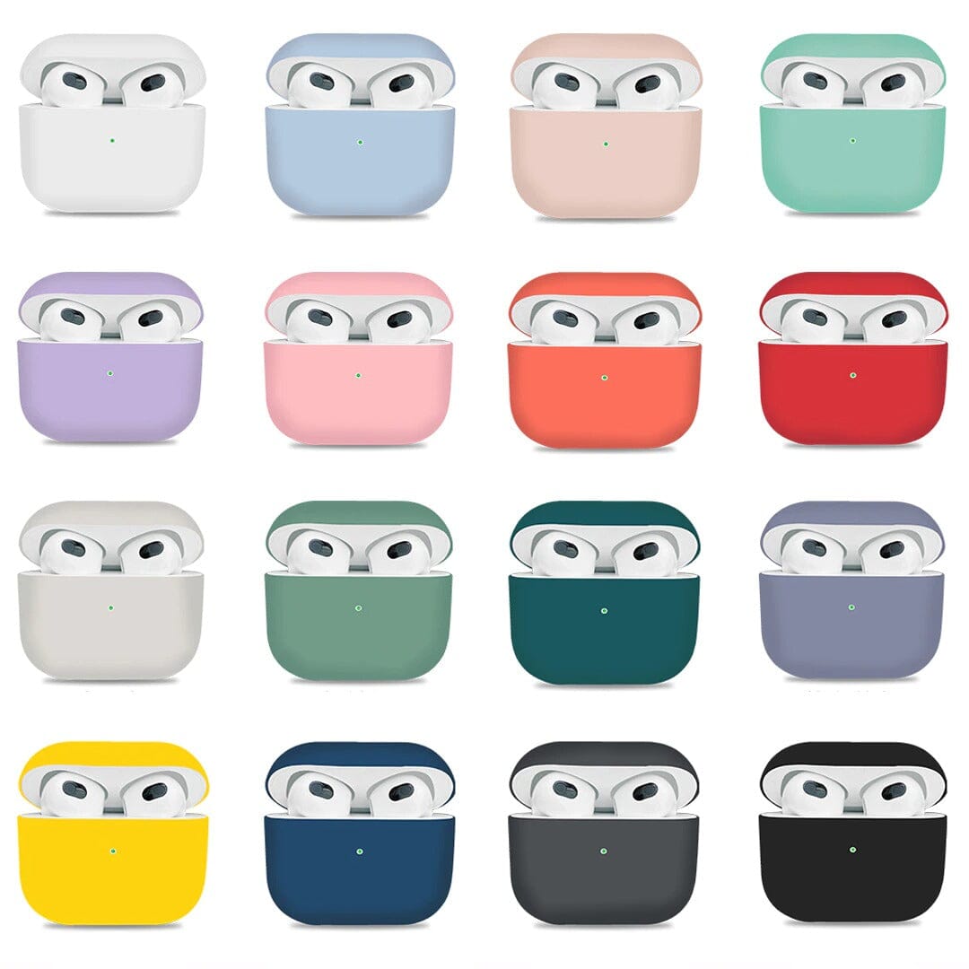 Blood Red Silicone Protective case compatible with the Apple AirPods 3 with Clip NZ