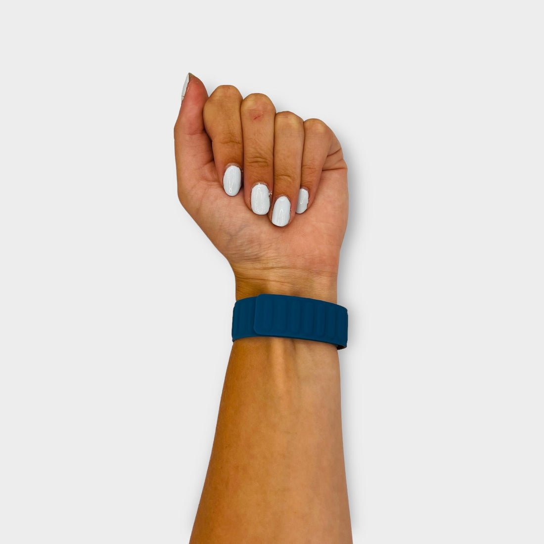 blue-amazfit-22mm-range-watch-straps-nz-magnetic-silicone-watch-bands-aus