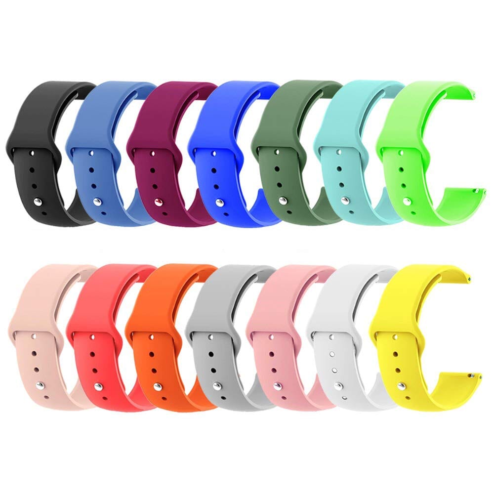 army-green-samsung-galaxy-watch-3-(41mm)-watch-straps-nz-silicone-button-watch-bands-aus-997021