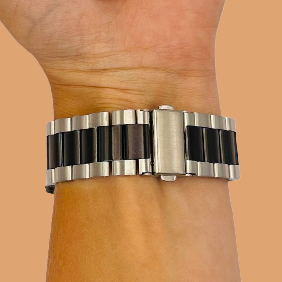 silver-black-metal-google-pixel-watch-watch-straps-nz-stainless-steel-link-watch-bands-aus-991015