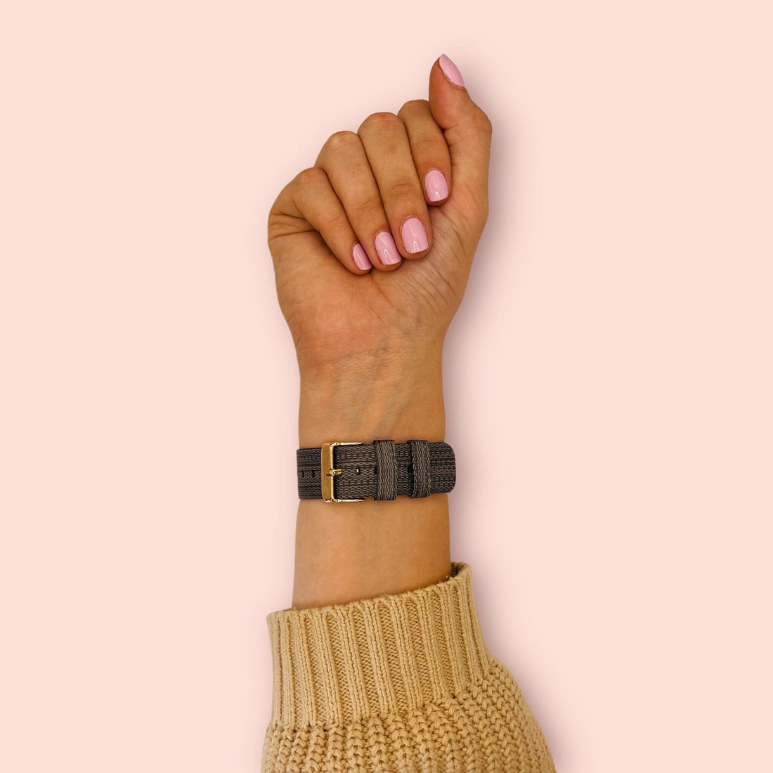 charcoal-shinola-22mm-range-watch-straps-nz-canvas-watch-bands-aus