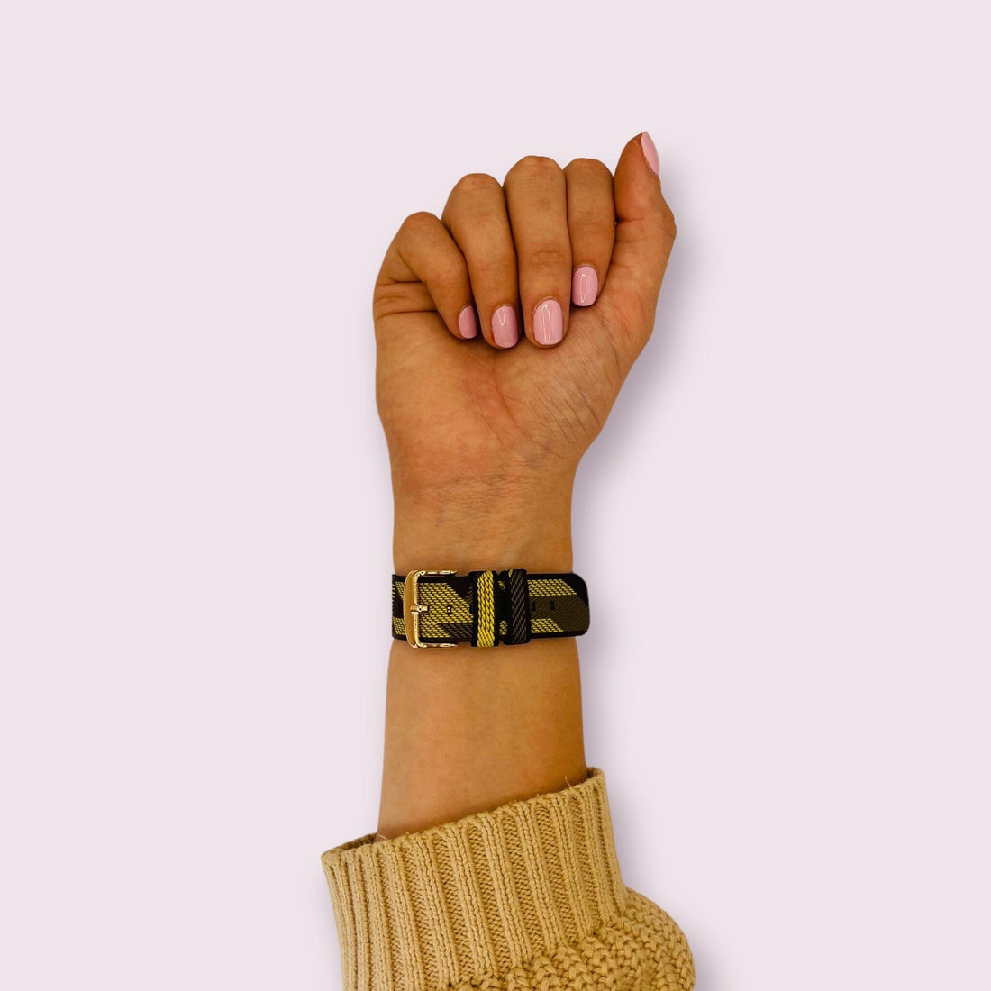 yellow-pattern-garmin-venu-sq-2-watch-straps-nz-canvas-watch-bands-aus-996015