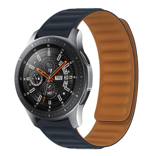 black-coros-apex-42mm-pace-2-watch-straps-nz-magnetic-silicone-watch-bands-aus