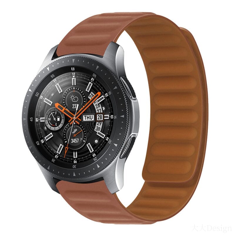 brown-ticwatch-c2-rose-gold-c2+-rose-gold-watch-straps-nz-magnetic-silicone-watch-bands-aus
