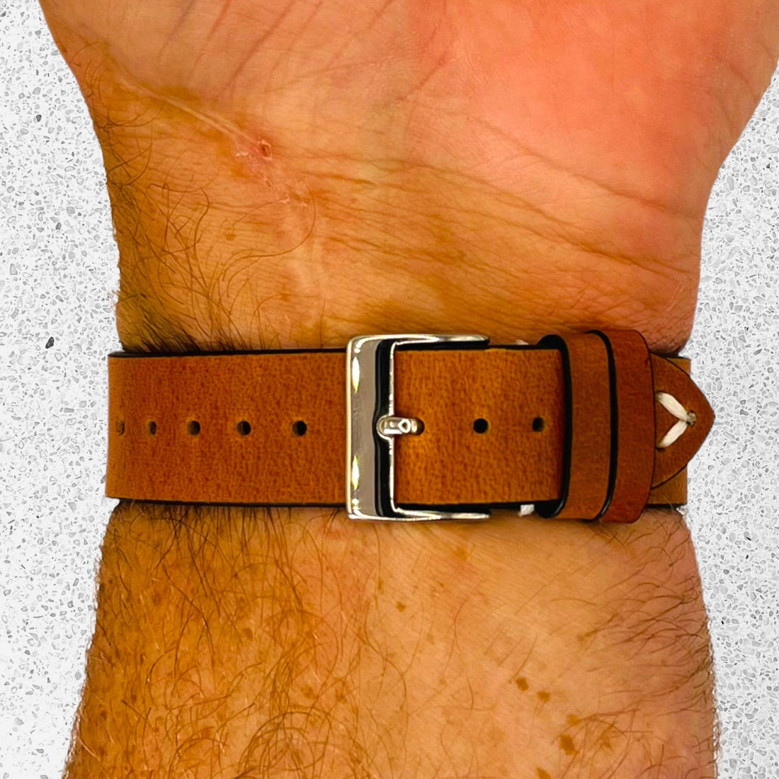 brown-fossil-hybrid-tailor,-venture,-scarlette,-charter-watch-straps-nz-vintage-leather-watch-bands-aus