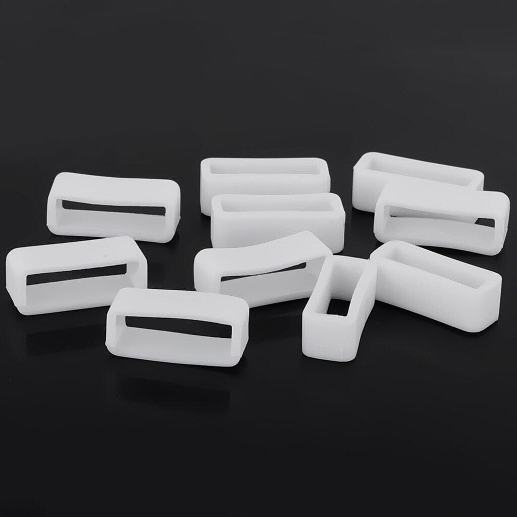 Replacement Pair of Band Keepers Compatible with the Fitbit Versa, Versa 2 & Versa Lite